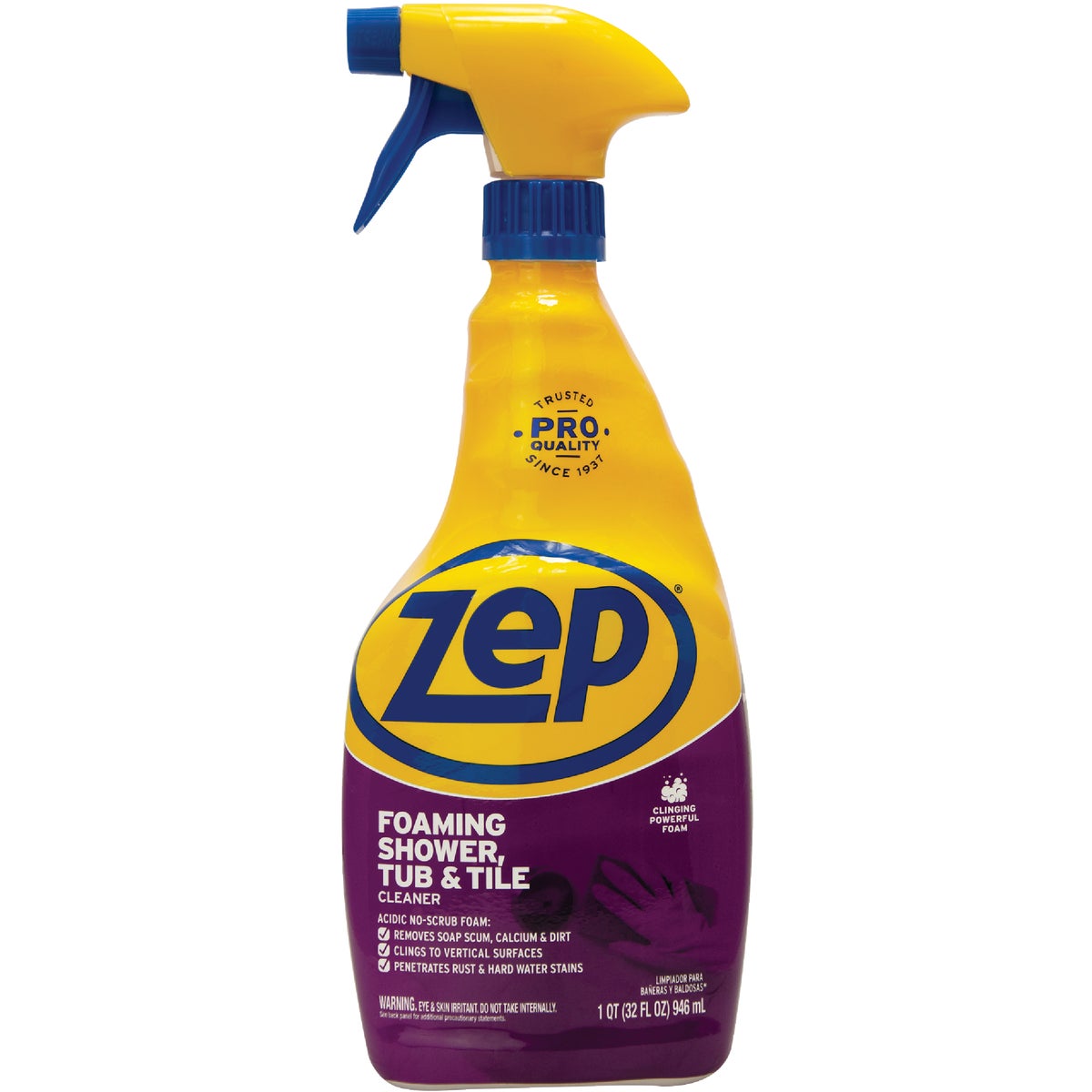 Zep 32 Oz. Foaming Tub & Tile Bathroom Cleaner