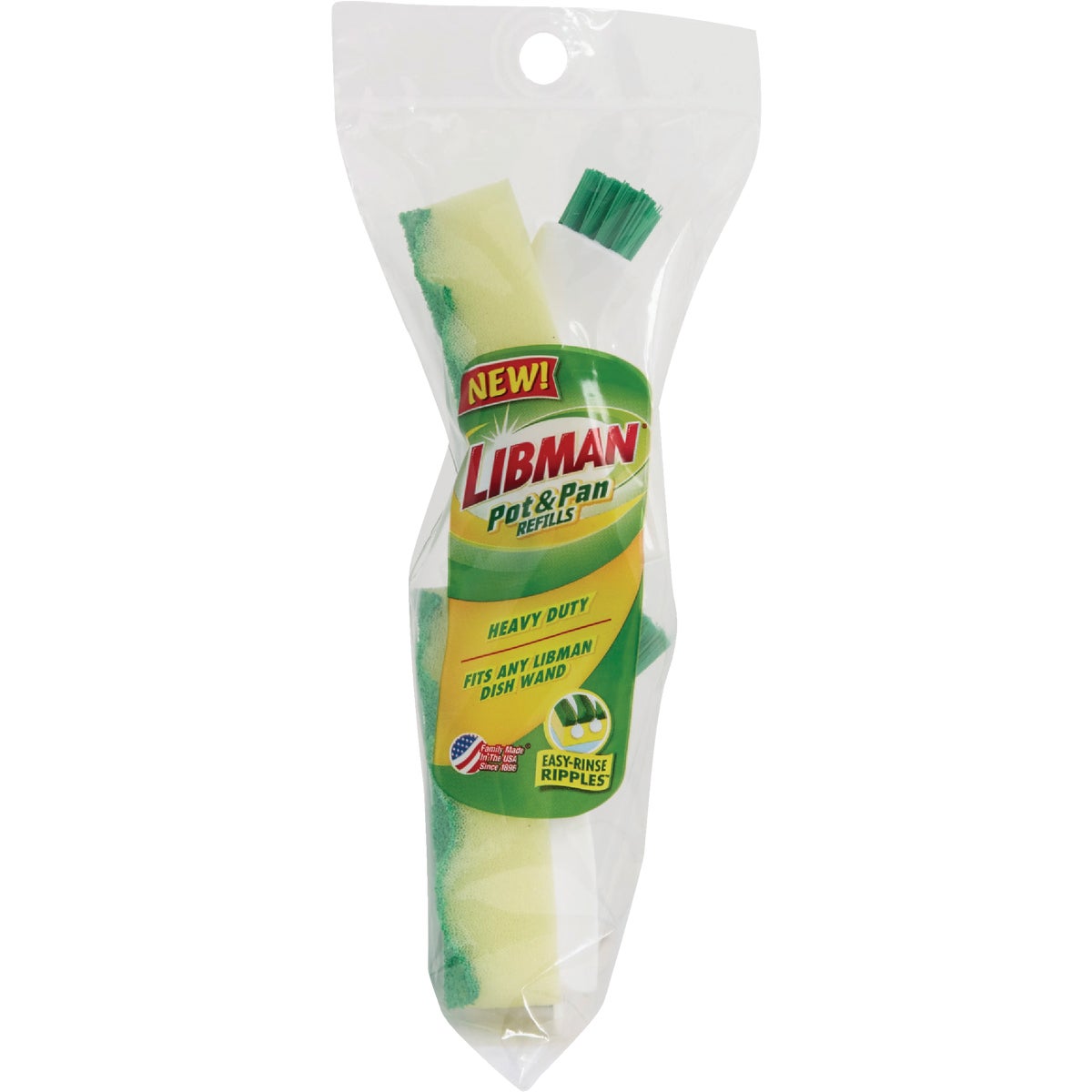 Libman Sponge Soap Dispensing Brush Refill