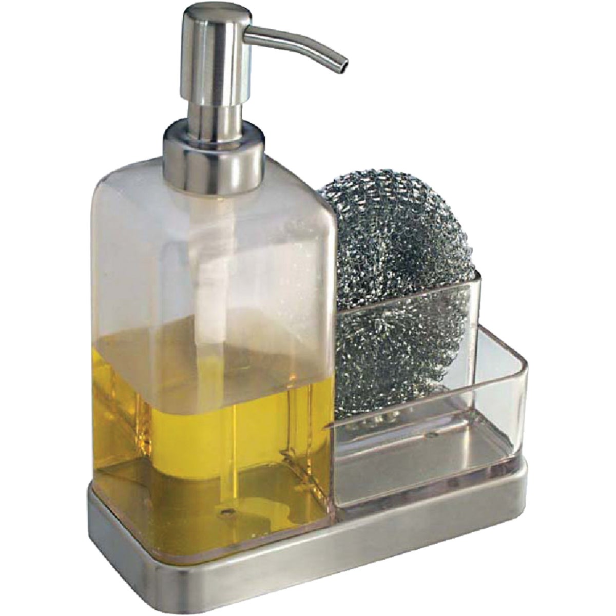 InterDesign Forma Soap Dispenser & Sponge Caddy