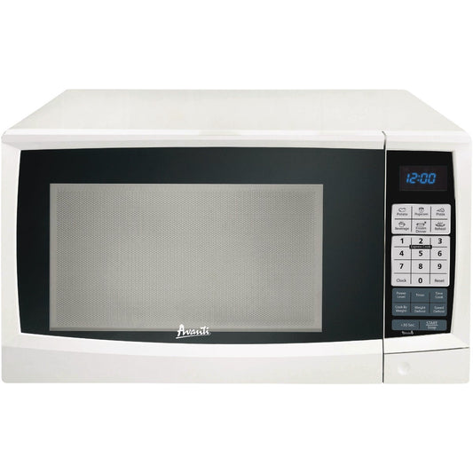 Avanti 1.1CF 1000W White Countertop Microwave