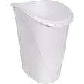 Hefty 24 Qt. White Wastebasket