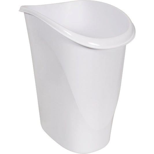 Hefty 24 Qt. White Wastebasket