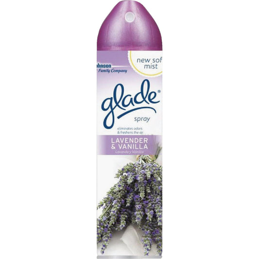 Glade 8 Oz.. Lavender & Vanilla Aerosol Spray Air Freshener