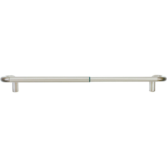 Umbra Twilight Wrap Around 28 In. To 48 In. 3/4 In. Single Curtain Rod, Nickel