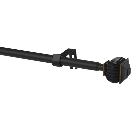 Kenney Beckett 28 In. To 48 In. 5/8 In. Oil Rubbed Bronze Standard Cafe Rod