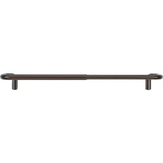 Umbra Twilight Wrap Around 48 In. To 88 In. 3/4 In. Single Curtain Rod, Nickel