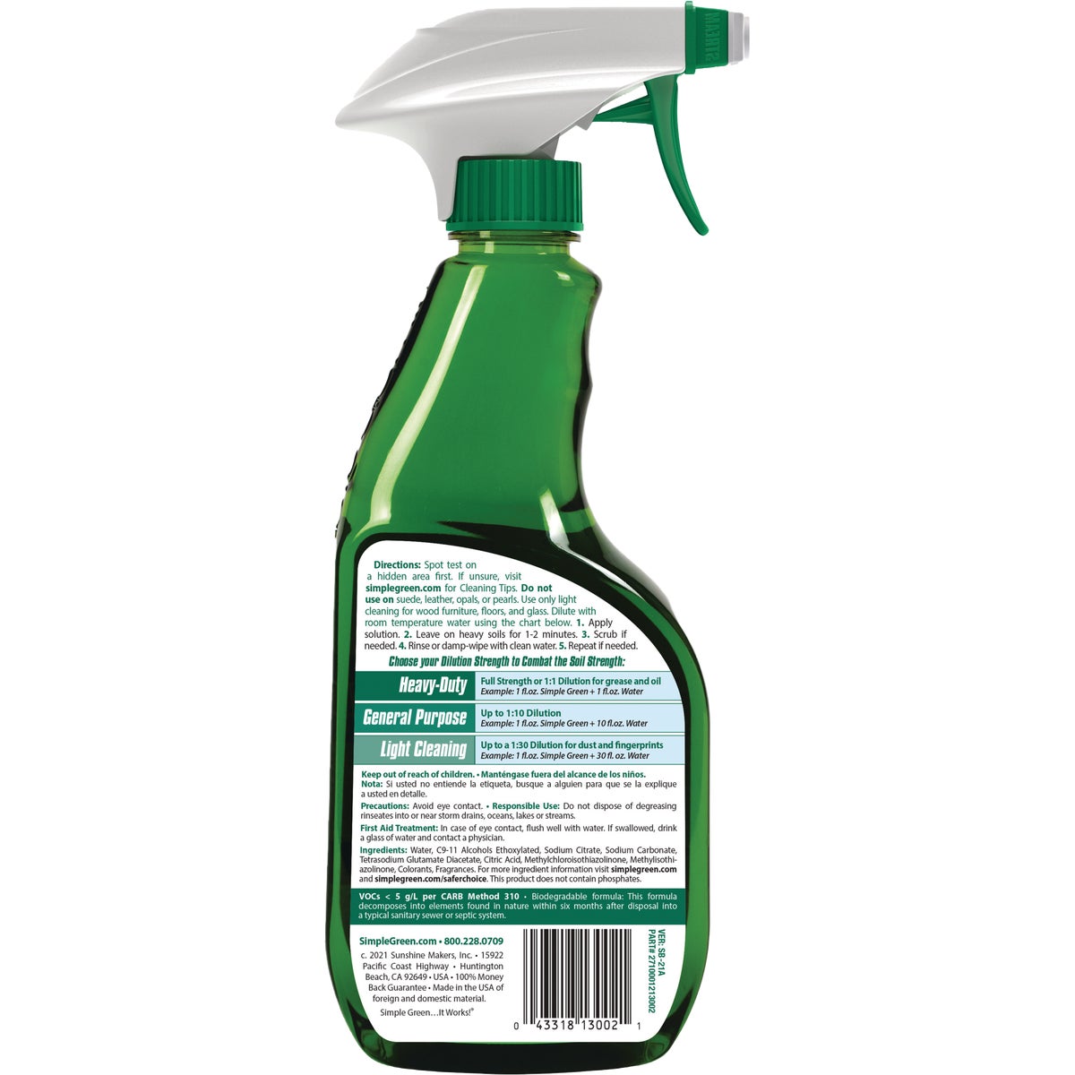 Simple Green 16 Oz. Liquid Concentrate  All-Purpose Cleaner & Degreaser