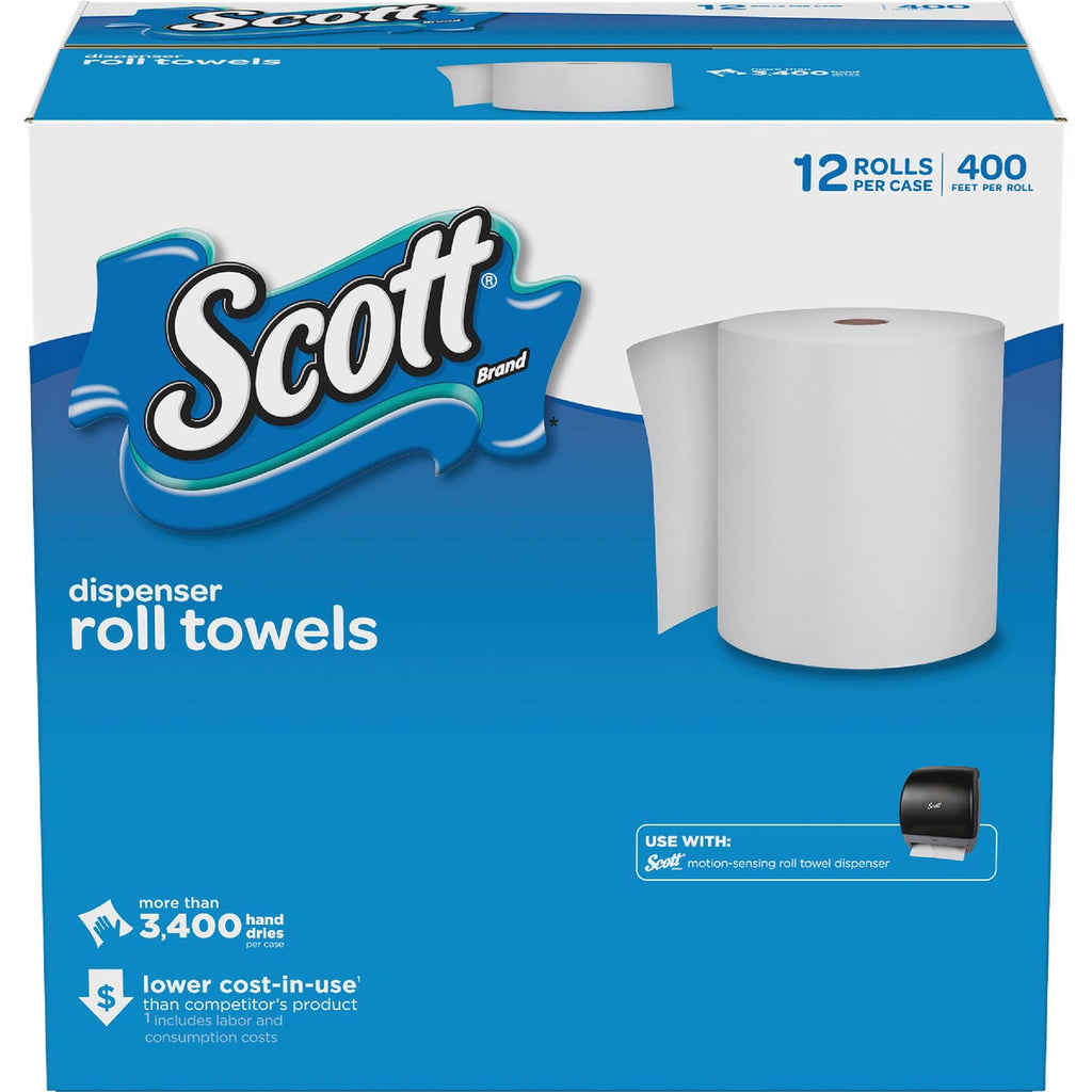 Kimberly Clark Scott White Roll Towel (12 Count)