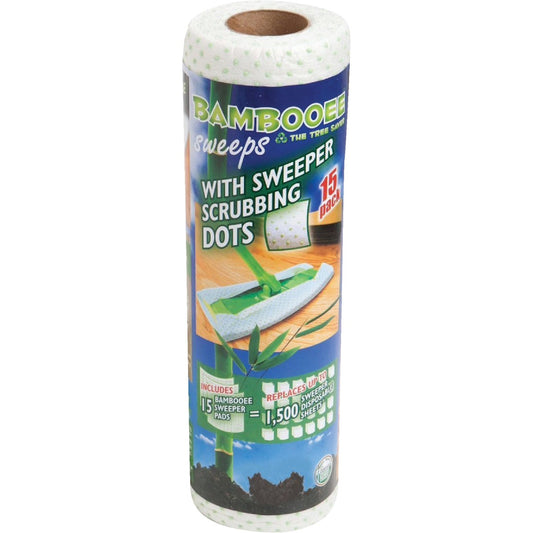 Bambooee Scrubbing Dots Sweeper Pad