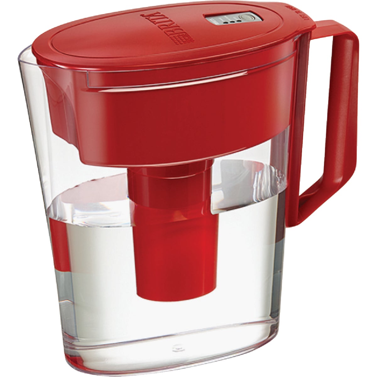 Brita Soho 5-Cup Water Filter Pitcher, Red