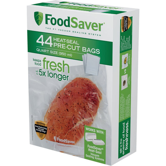 Food Saver 1 Quart Vacuum Sealer Bag (44-Pack)