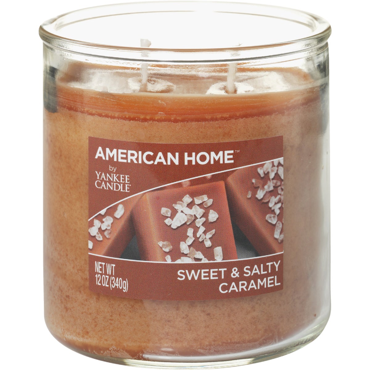 American Home 12 Oz. Sweet & Salty Caramel Jar Candle