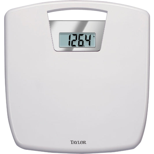 Taylor Digital 350 Lb. Bath Scale, White