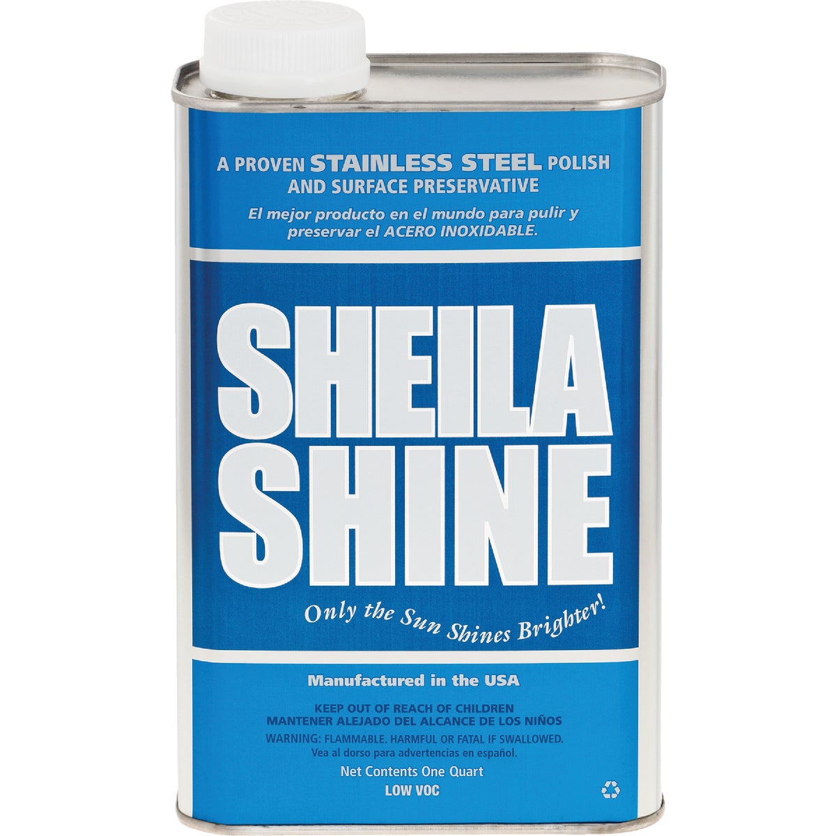 Sheila Shine 1 Qt. Stainless Steel Cleaner, Polish & Surface Preservative