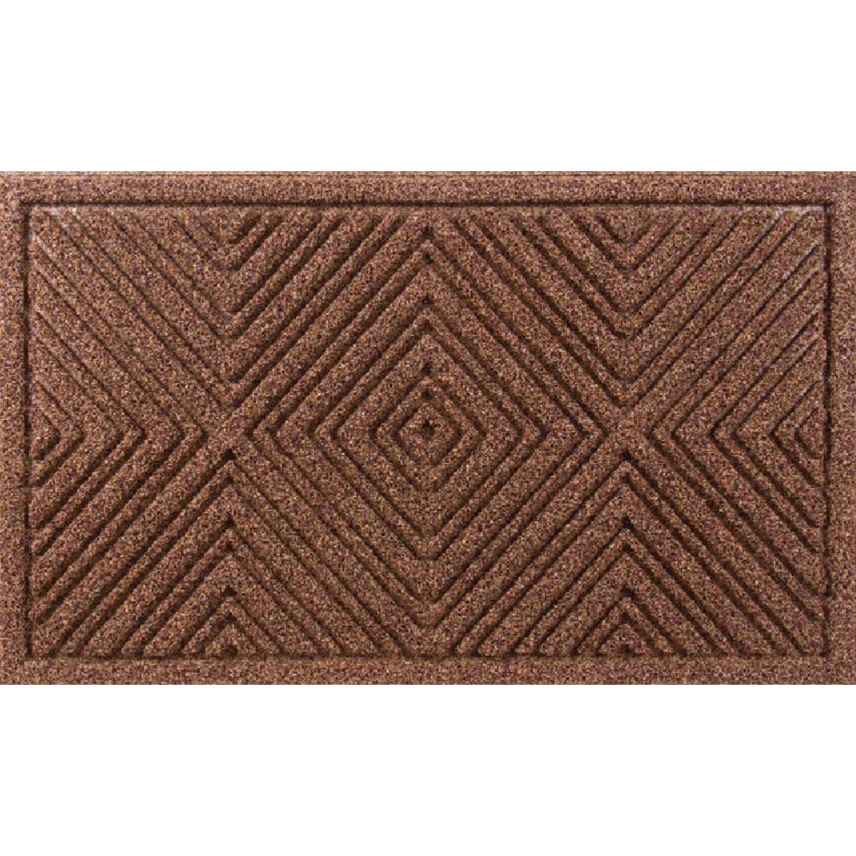 Apache Mega Scraper 18 In. x 30 In. Fiber/Recycled Rubber Door Mat