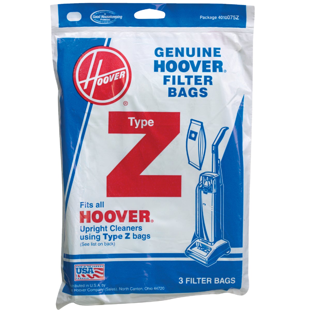 Hoover Type Z Standard Vacuum Bag (3-Pack)