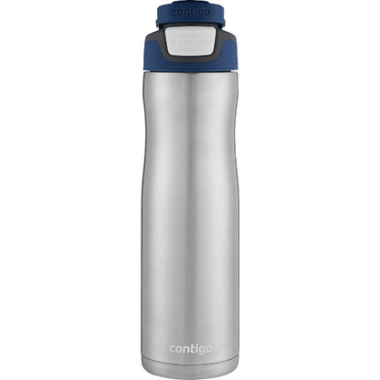 Contigo AutoSeal 24 Oz. Silver Stainless Steel Insulated Tumbler