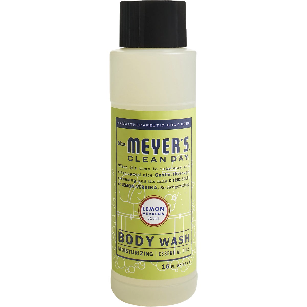 Mrs. Meyer's Clean Day 16 Oz. Lemon Verbena Body Wash