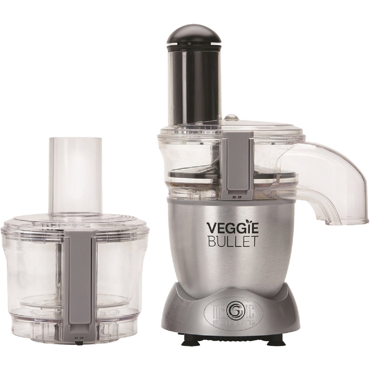 NutriBullet Veggie Bullet 18 Oz. Silver Food Processor