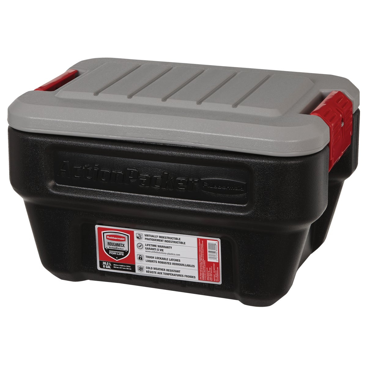 Rubbermaid 8 Gal. ActionPacker Tote