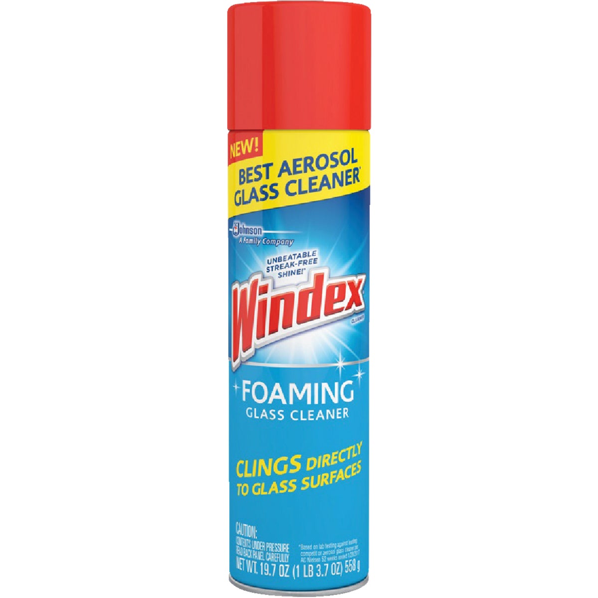 Windex 19 Oz. Power Foam Glass Cleaner