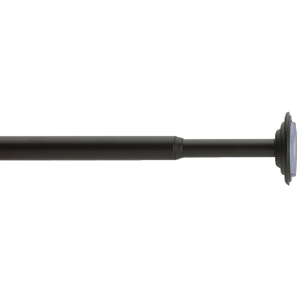 Umbra Coretto 24 In. To 36 In. 1/2 In. Drapery Tension Rod, Matte Black