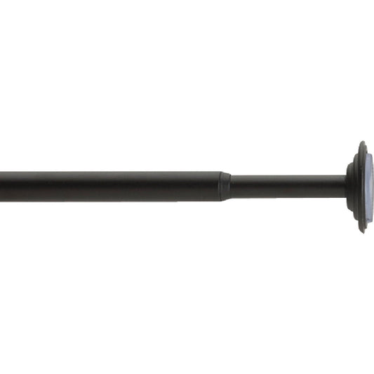 Umbra Coretto 24 In. To 36 In. 1/2 In. Drapery Tension Rod, Matte Black