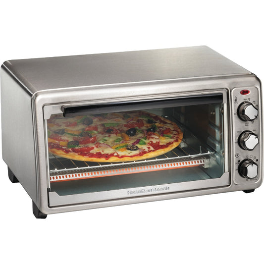 Hamilton Beach 6-Slice 4-Setting Stainless Steel Toaster Oven