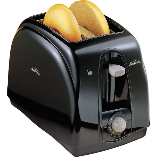 Sunbeam 2-Slice Black Toaster