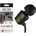 Voxx 808 Budz Mic'd Wired Ear Buds