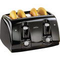 Sunbeam 4-Slice Black Toaster