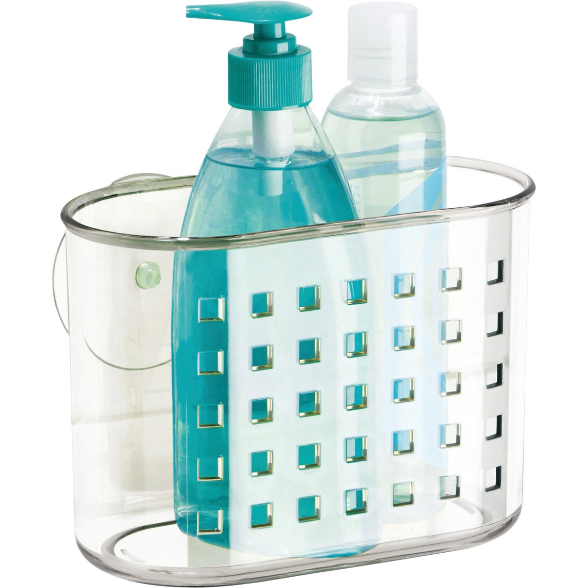 InterDesign 7.25 In. x 5 In. x 3.5 In. Suction Shower Basket