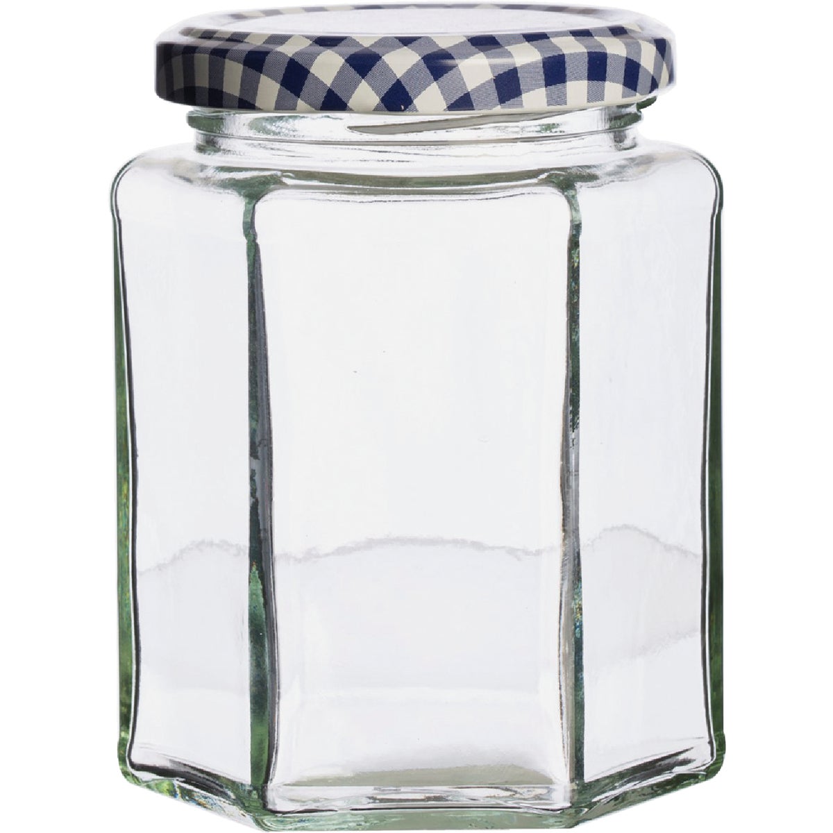 Kilner 9.5 Oz. Hexagonal Twist Top Glass Storage Jar