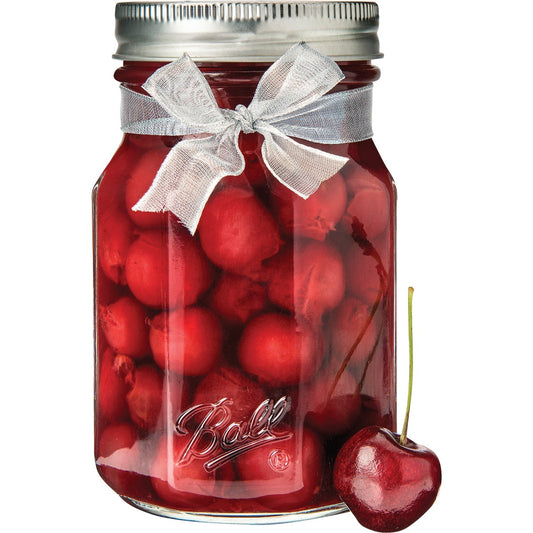 Ball Collection Elite 1 Quart Wide Mouth Sharing Canning Jar (4-Count)