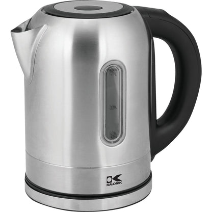 Kalorik 7 Cup Stainless Steel Color Changing LED Electric Kettle