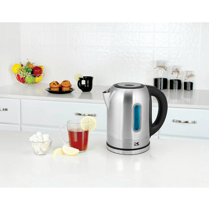 Kalorik 7 Cup Stainless Steel Color Changing LED Electric Kettle
