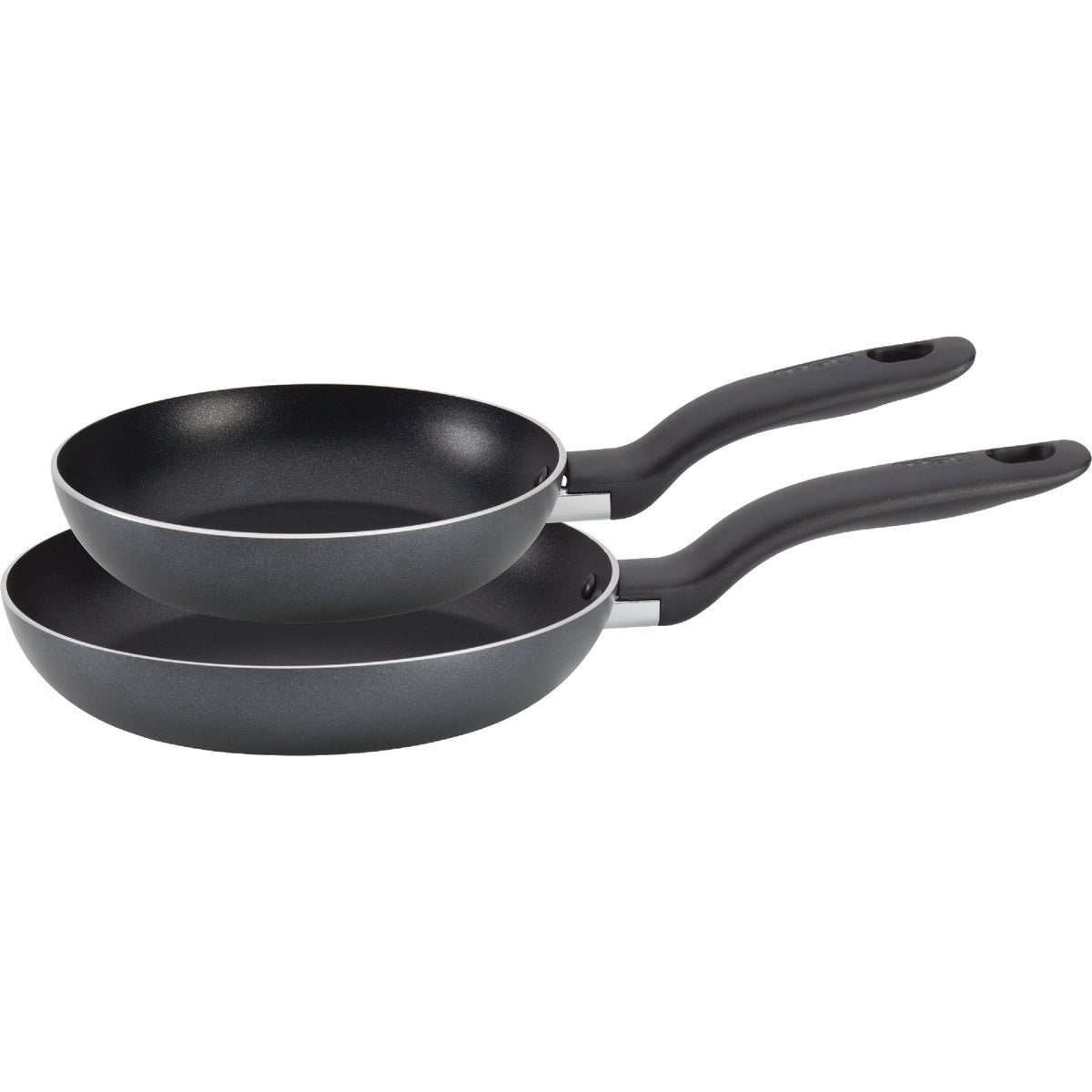 T-Fal 7.5 In. & 10.25 In. Aluminum Fry Pan Set