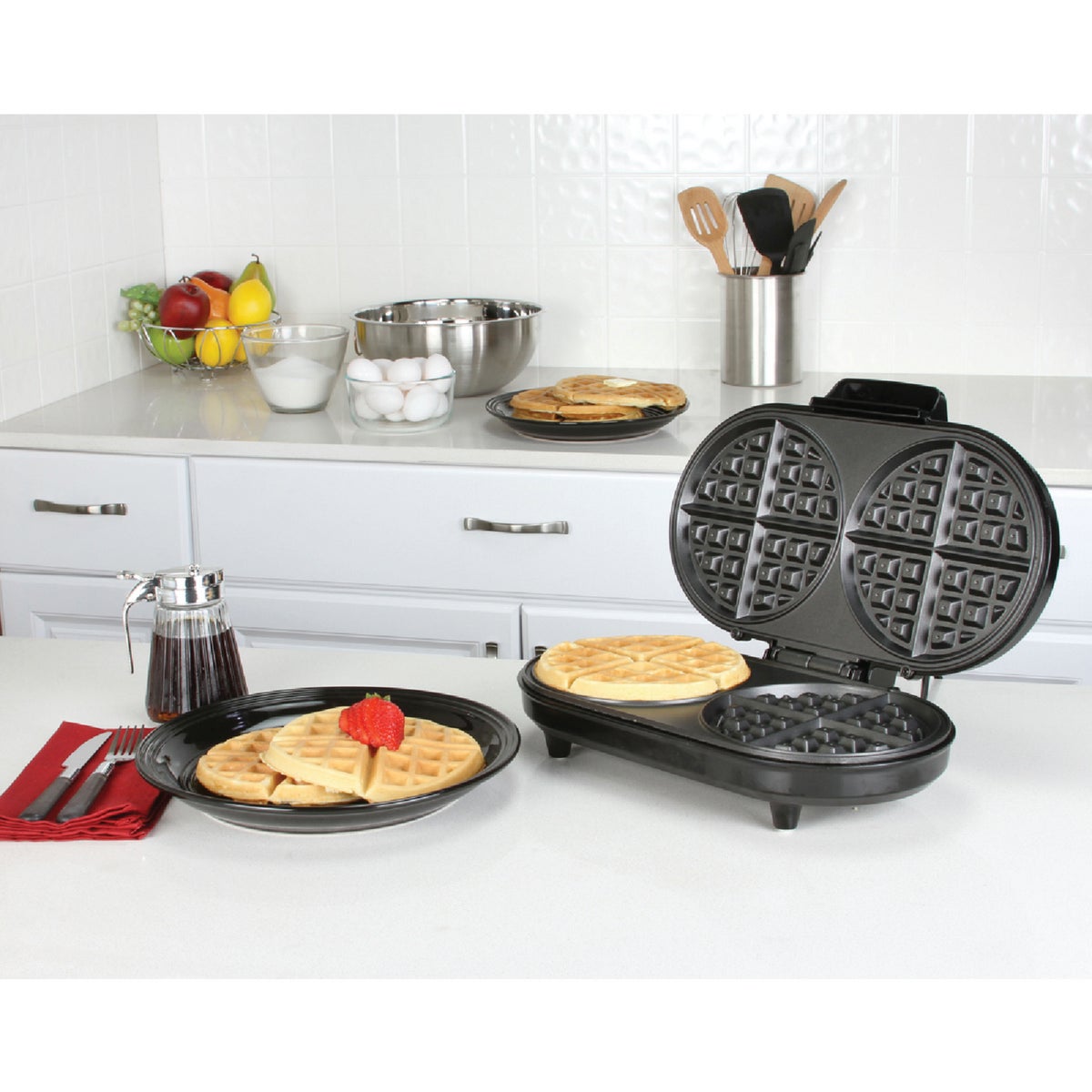 Kalorik Double Belgian Waffle Maker