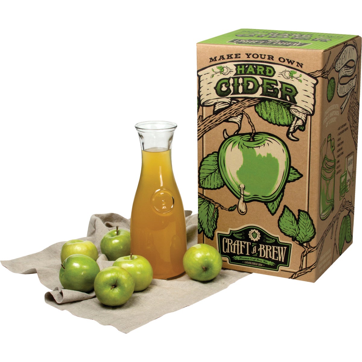 Craft A Brew Hard Cider Brewing Kit (10-Piece)