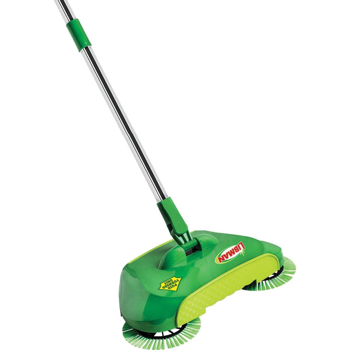 Libman SpiralSweep 12 In. W. x 45 In. L. Steel Handle Broom