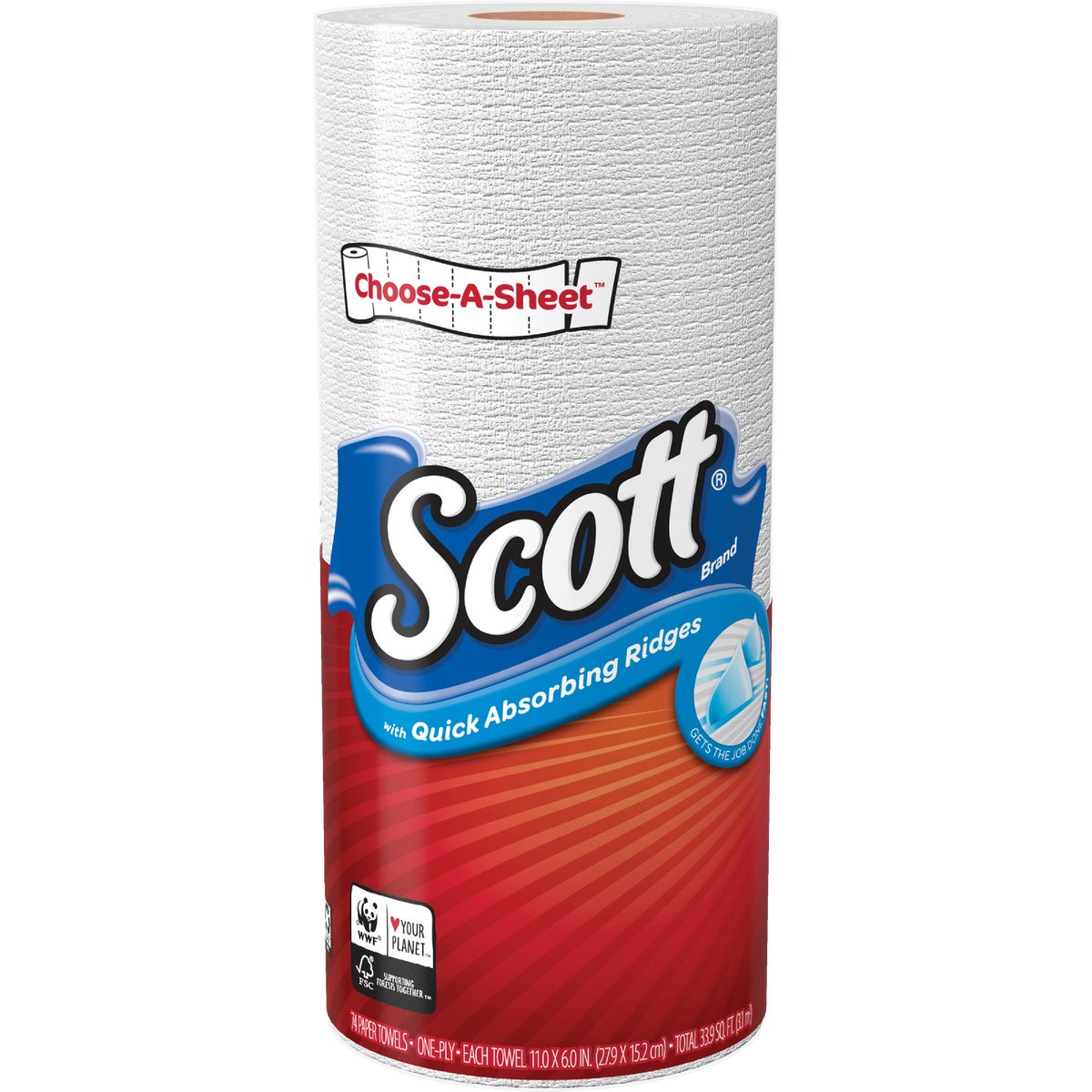 Scott Choose-A-Sheet Paper Towel (1 Roll)