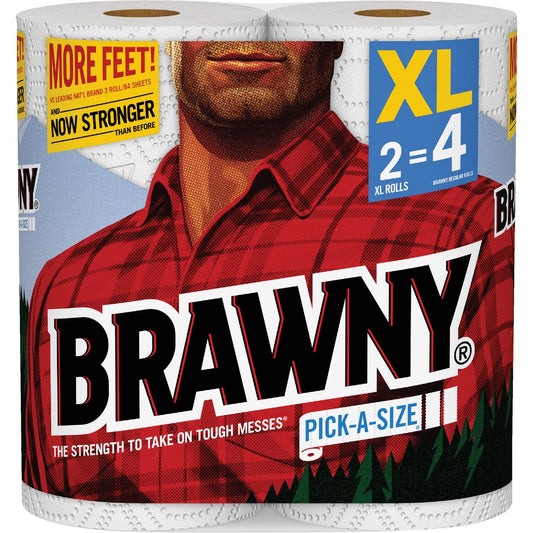 Brawny Pick-A-Size XL Paper Towel (2 Roll)