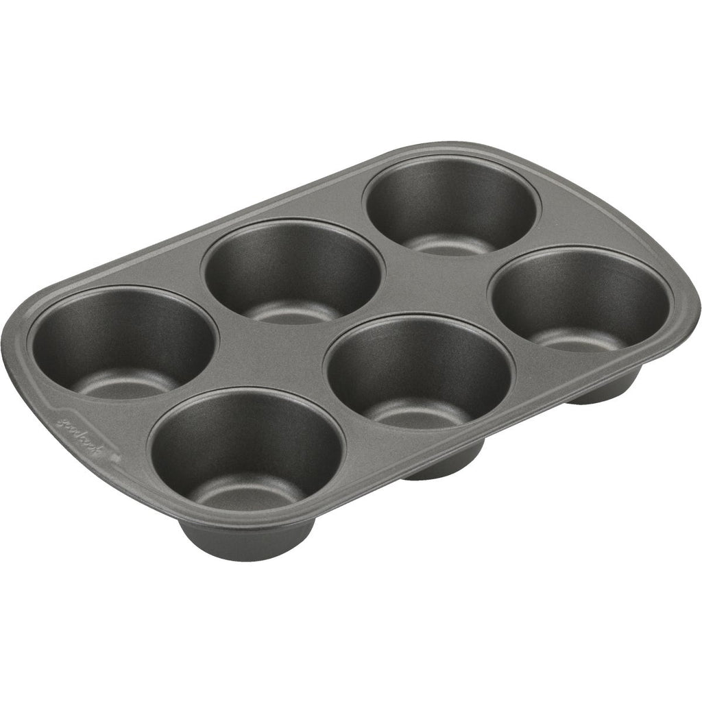 GoodCook 6-Cup Texas Size Non-Stick Muffin Pan