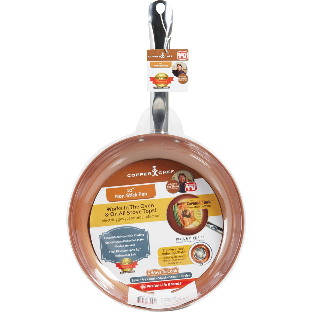 Copper Chef 10 In. Copper Non-Stick Round Fry Pan