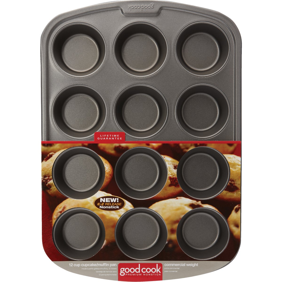 GoodCook 12-Cup Non-Stick Muffin Pan