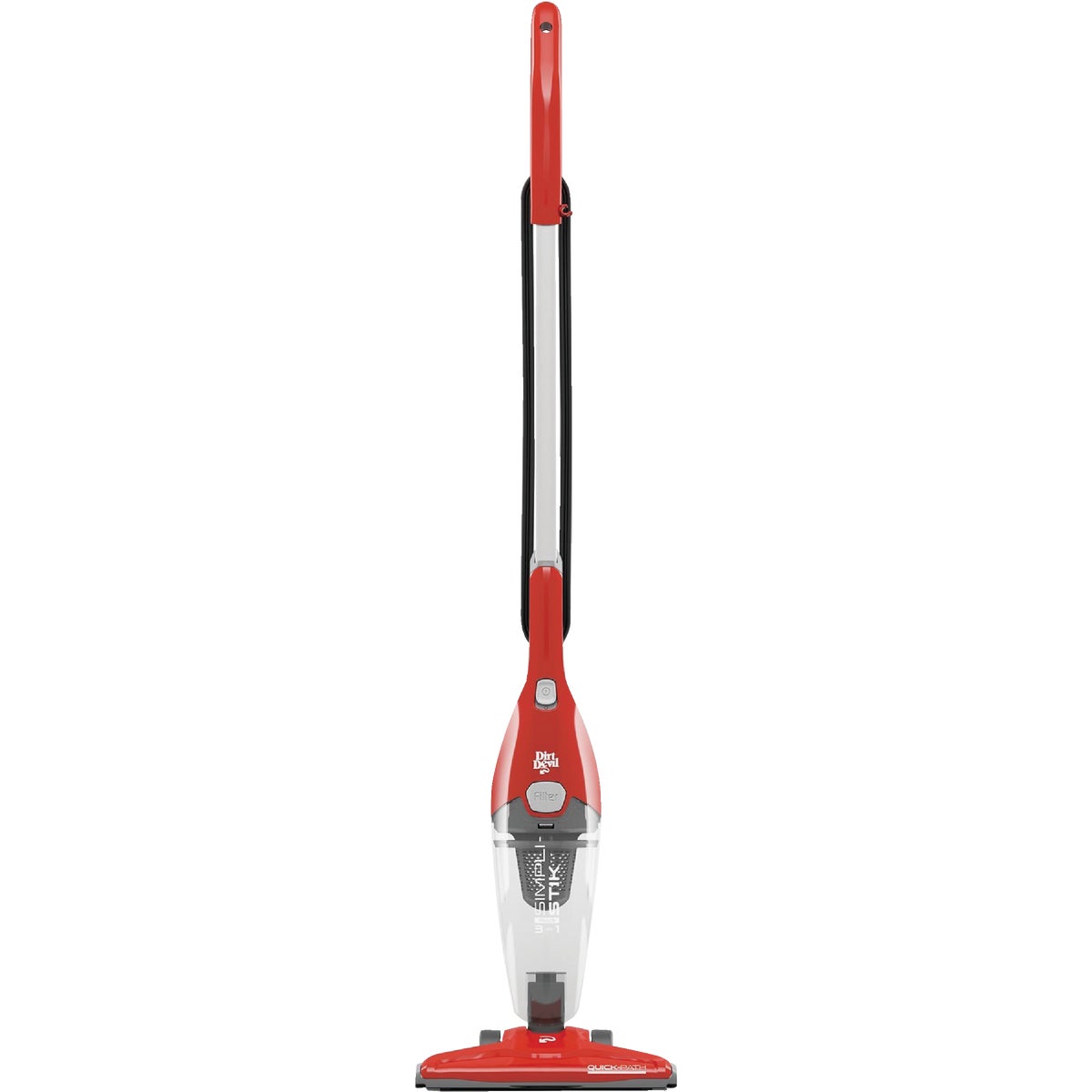 Dirt Devil SimpliStik Plus Corded Bagless 3-In-1 Stick Vacuum