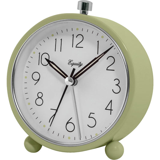 La Crosse Technology Equity Analog Quartz Battery Operated Alarm Clock