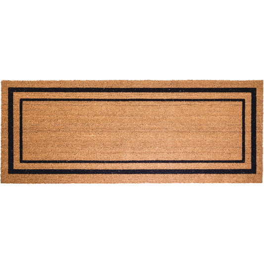 Americo Home Tan 24 In. x 60 In. Coir/Vinyl Door Mat