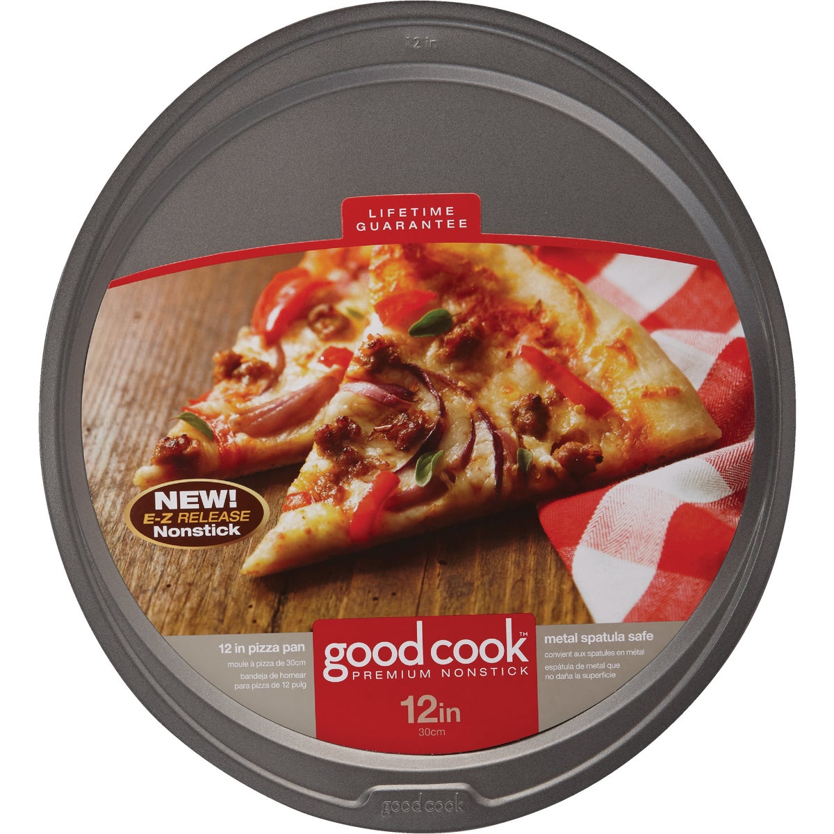 GoodCook 12 In. Non-Stick Pizza Pan