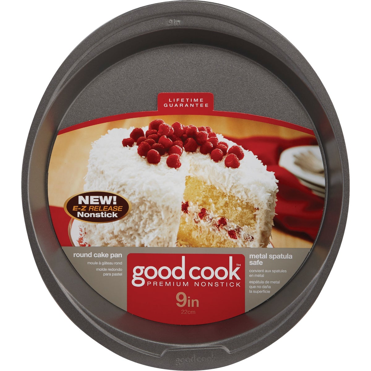 GoodCook 9 In. Round Non-Stick Cake Pan